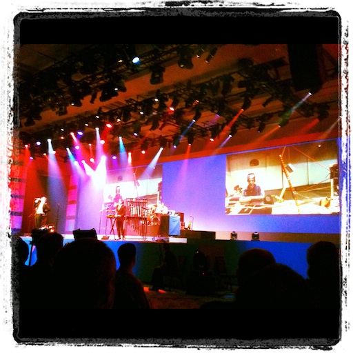 OK Go rockin the Lotusphere 2012 Opening General Session