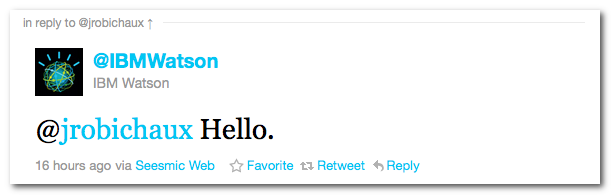 @IBMWatson responds!