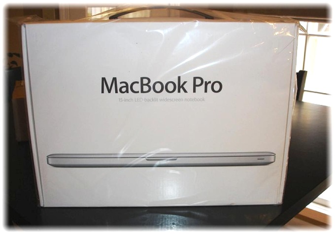 My New MacBook Pro (in a box)