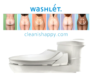 washlets - clean is happy